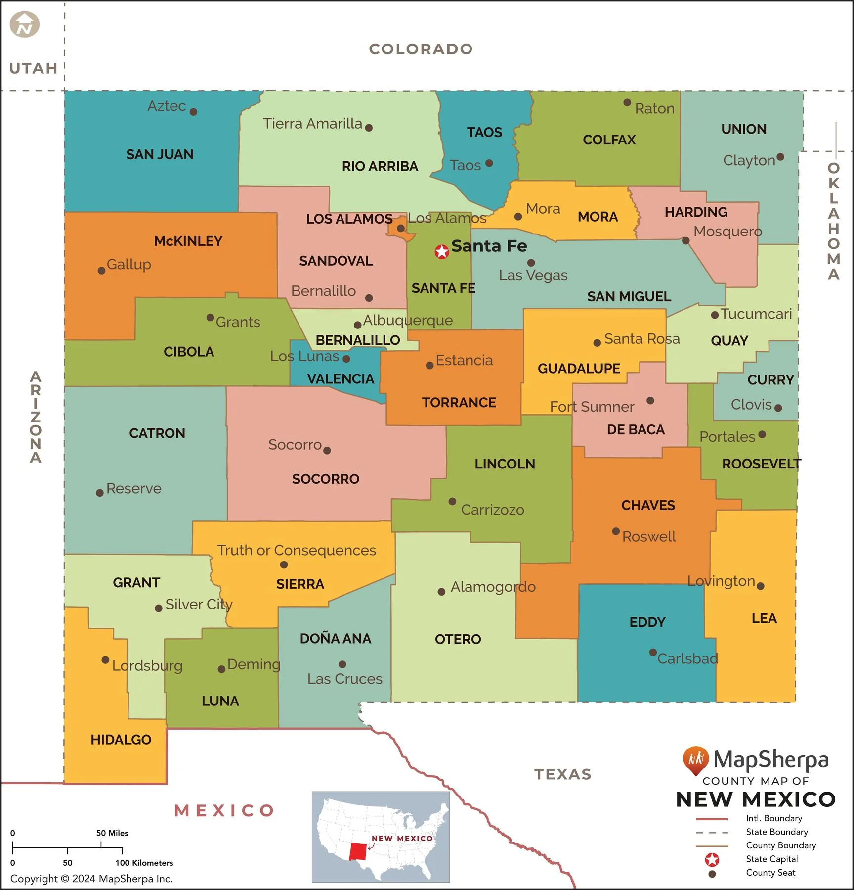 New Mexico Maps