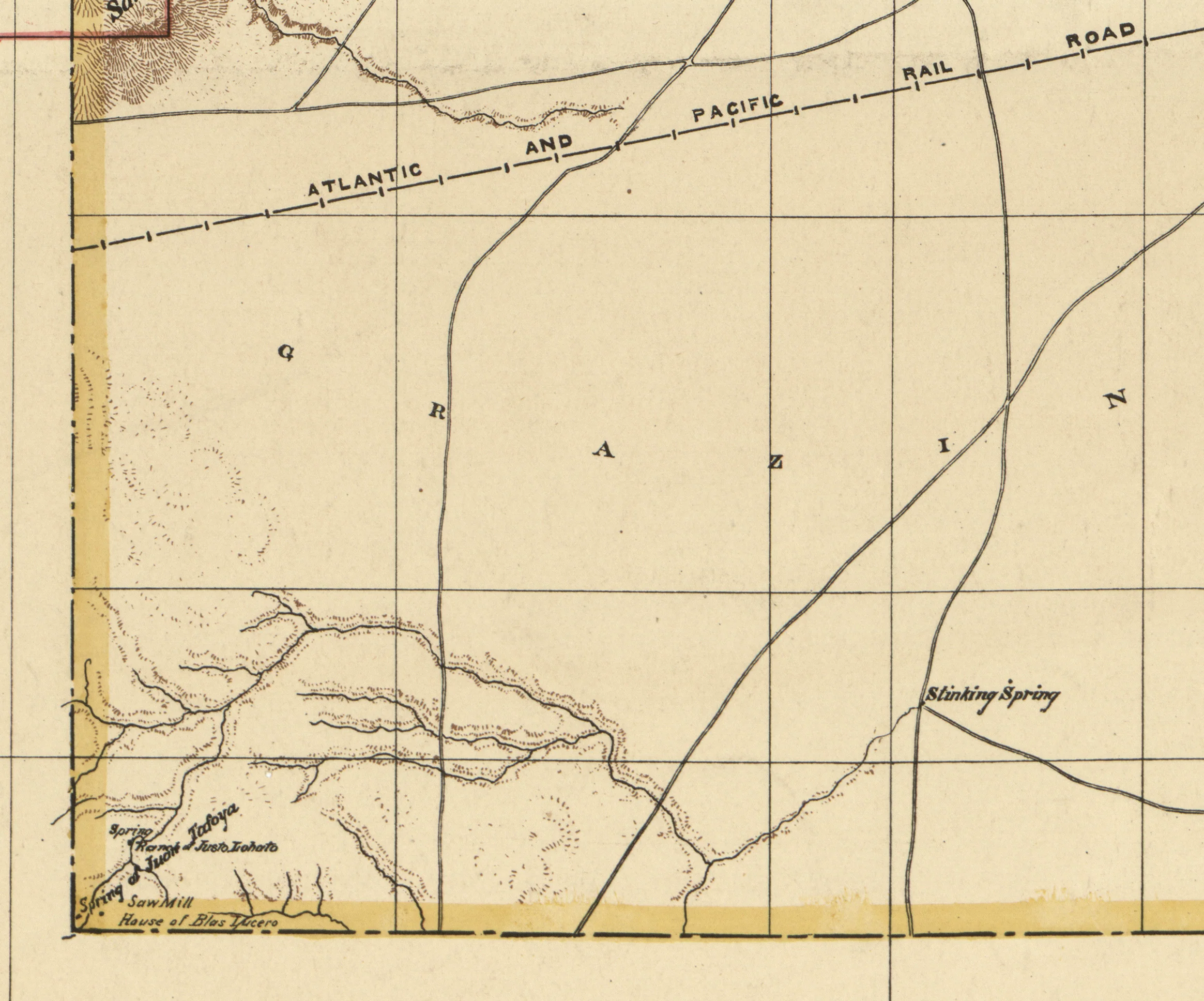 Topographical Map of Santa Fe County, New Mexico - Image 5